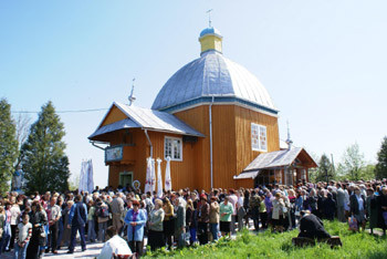 Notre Dame de Hrushiv en Ukraine