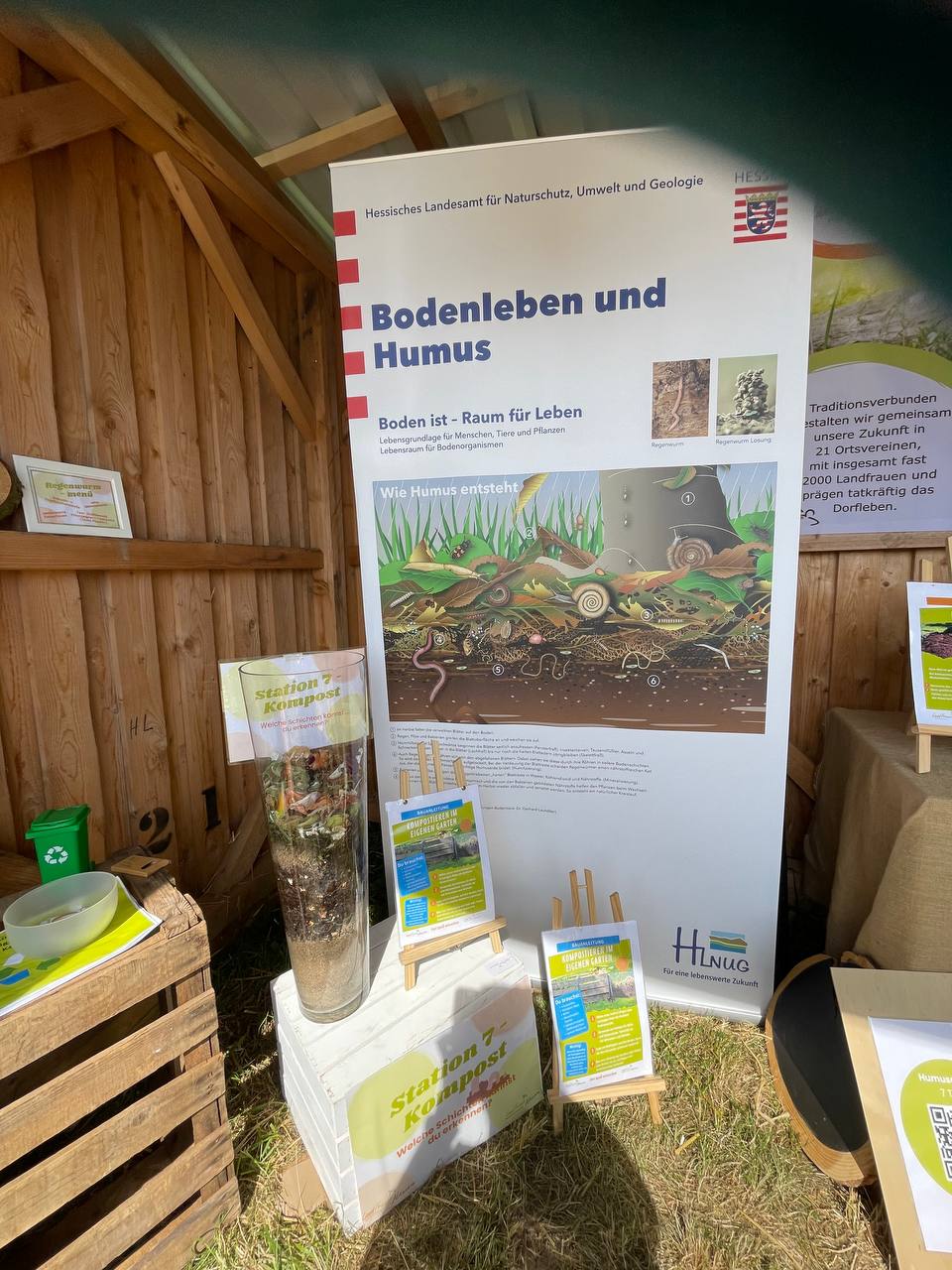 Mitmachstationen auf dem Landfrauenstand