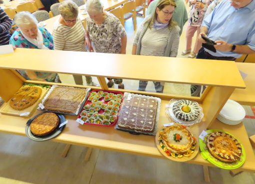 Backwerk-Buffett im BV Lauterbach