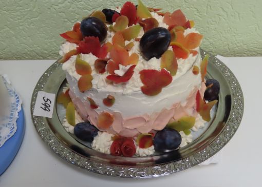 Herbstliche vegane Apfel-Pflaumen-Mohntorte