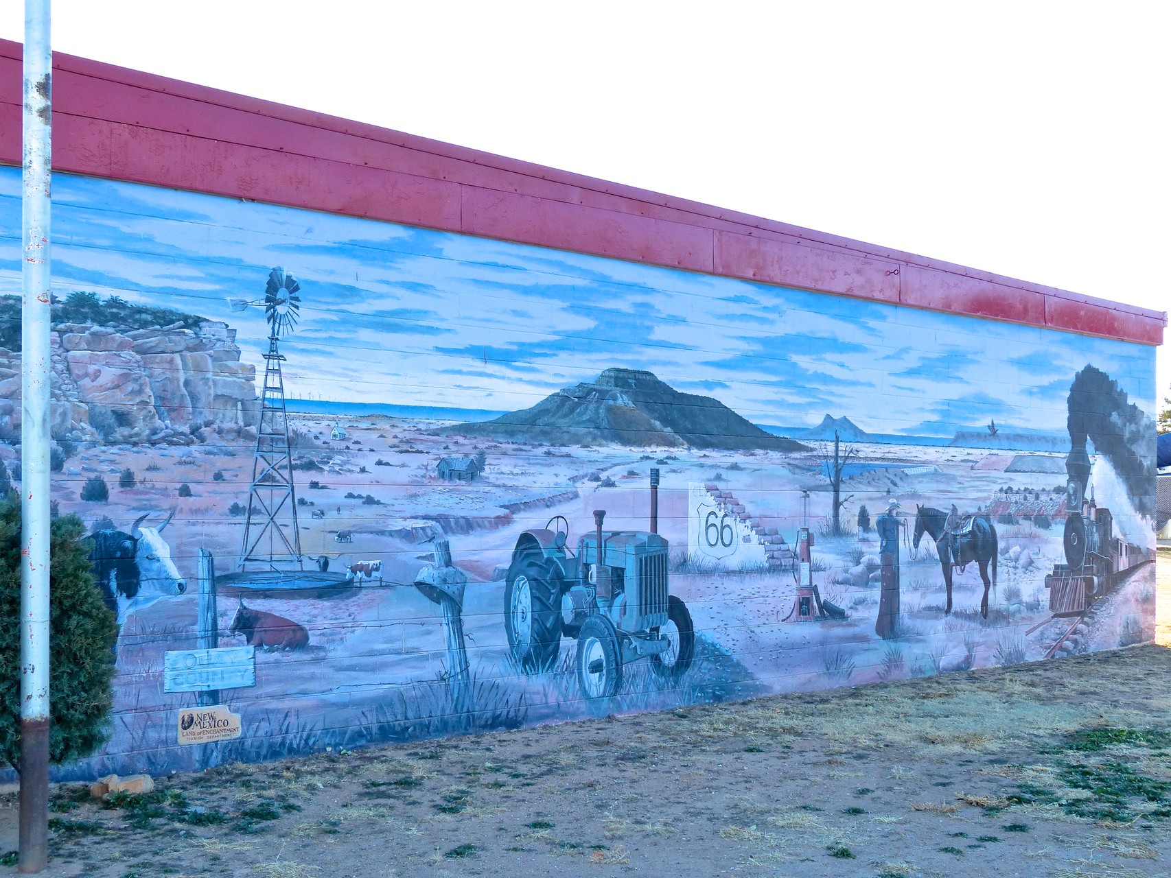Tucumcari Murals Exploring New Mexico
