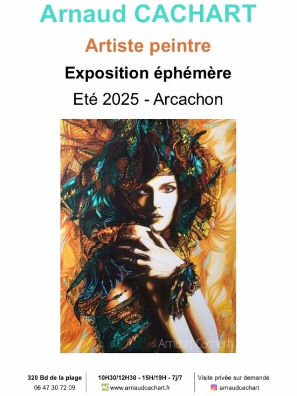 Exposition éphémère à Arcachon été 2025