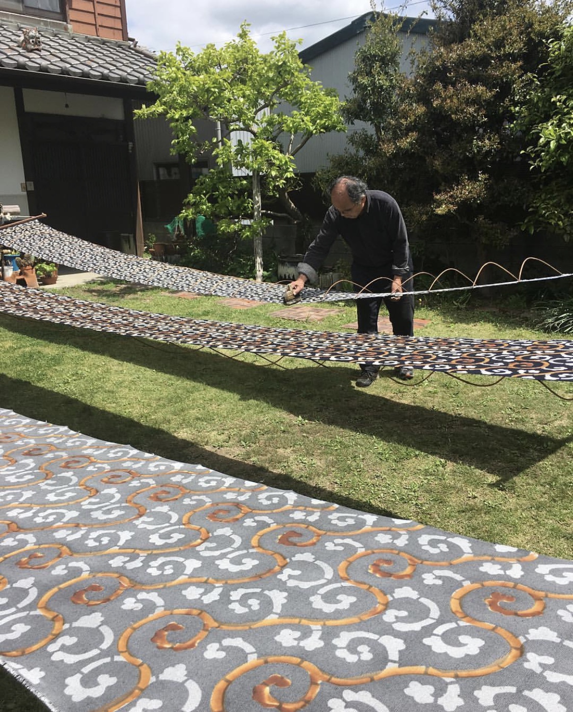 山内武志　染めもの展