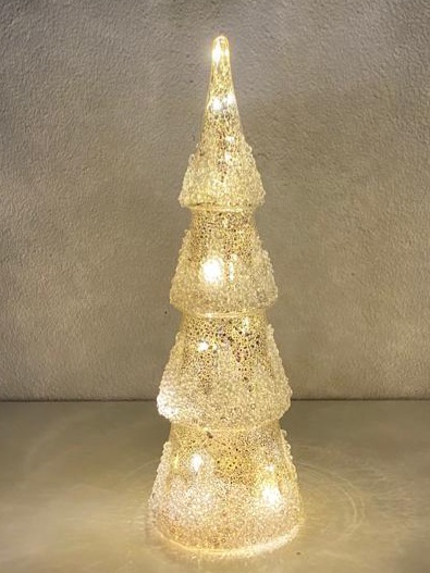 Gouden kerstboom met Led
