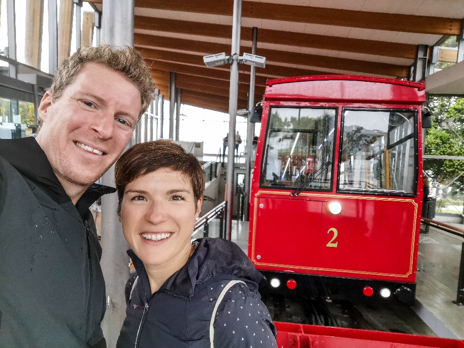 Selfie vor der Cable Car muss natürlich auch sein