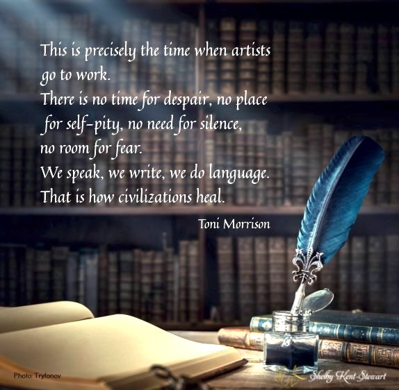 When Artists go to work