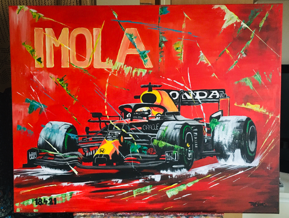 Verstappen 18.4.21 (90 x 70)