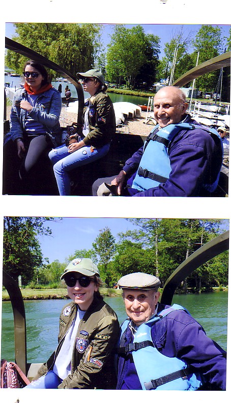 Promenade en DUKW pour François MAILLARD, 91 ans, vétéran de l'AFCVM