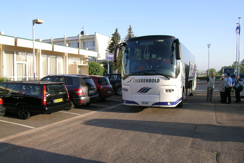 2. Tag: Wir verlassen das Hotel Novotel am frühen Morgen