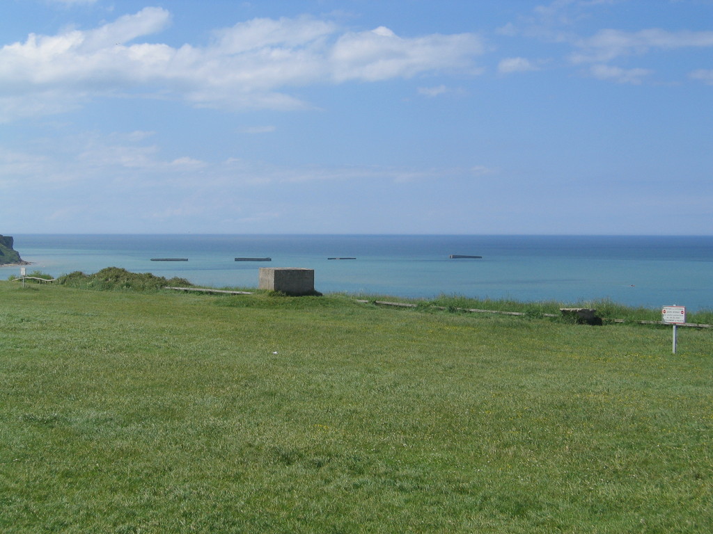 2. Tag: Hafen von Arromanches