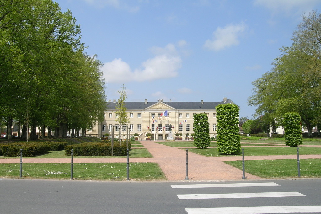 3. Tag: Hotel de ville in Isigny sur mer (Mittagshalt)