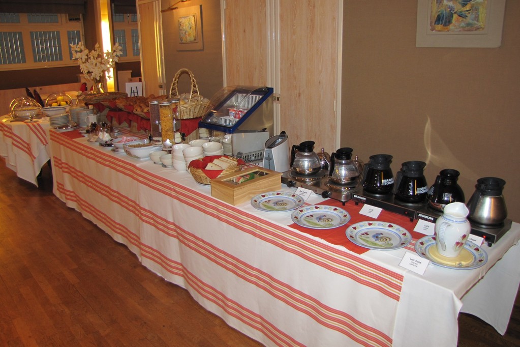 Frühstück im Hotel