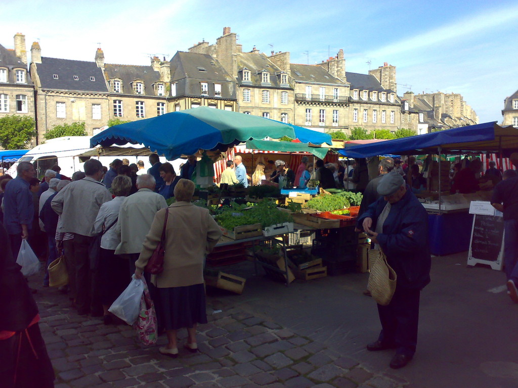 6. Tag: Dinan (Markttag)