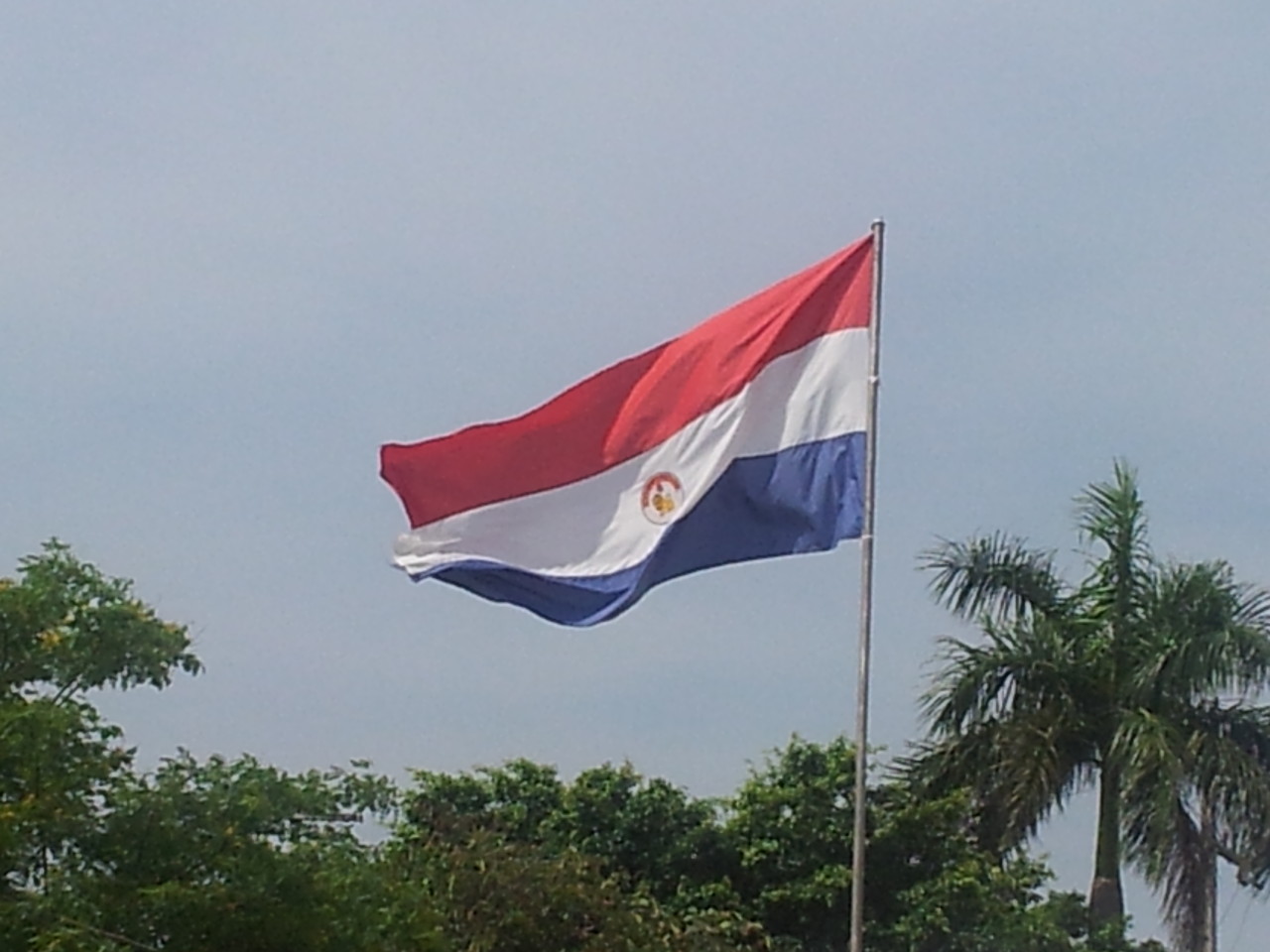 Paraguayische Flagge