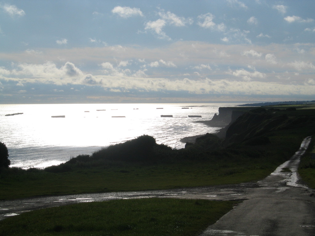 2. Tag: Hafen von Arromanches