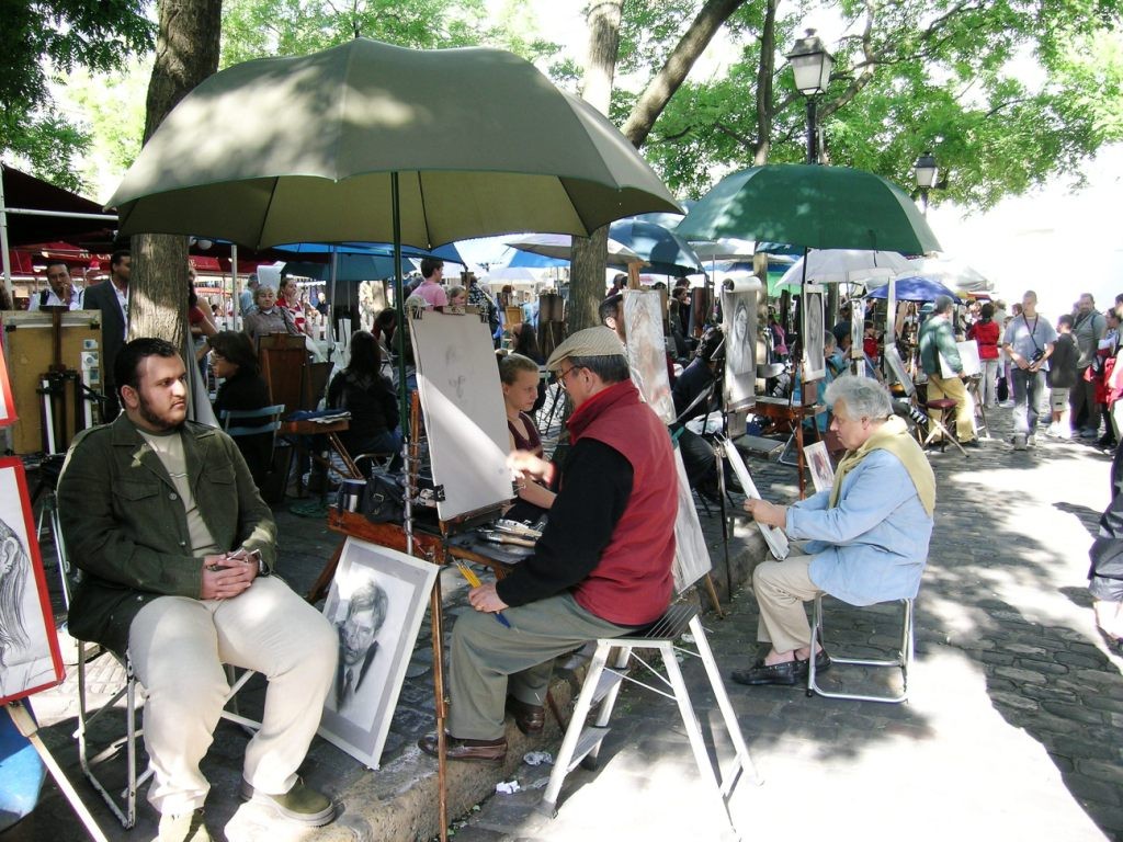 7. Tag: Paris / Montmartre - Künstlerviertel