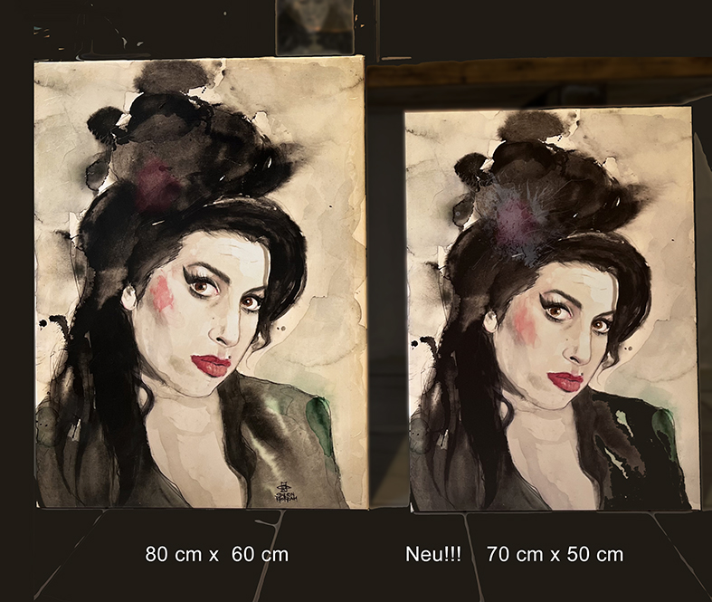 Musiker Portrait Amy Winehouse