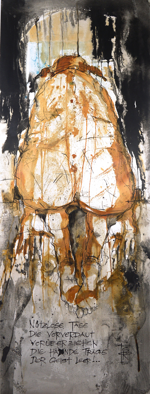 die 7 Todsünden Malerei kunst portrait