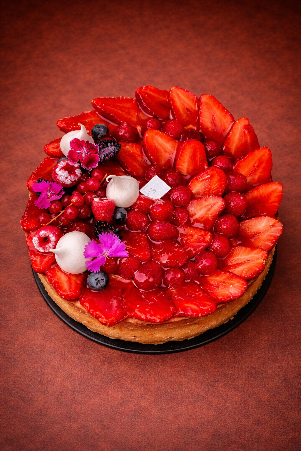 Tarte fruits rouges 