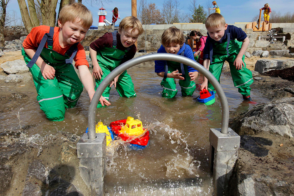 Spielszene Wasserwald