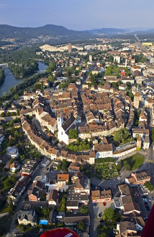 Aarau von oben