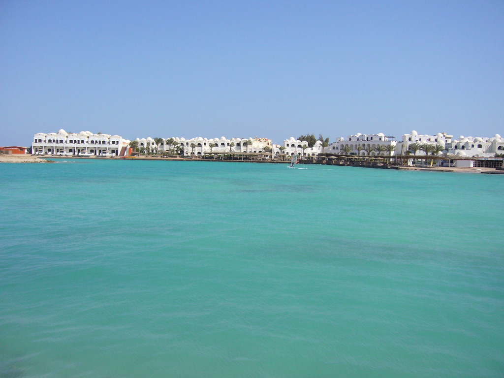 Hotel Arabella vom Boot aus