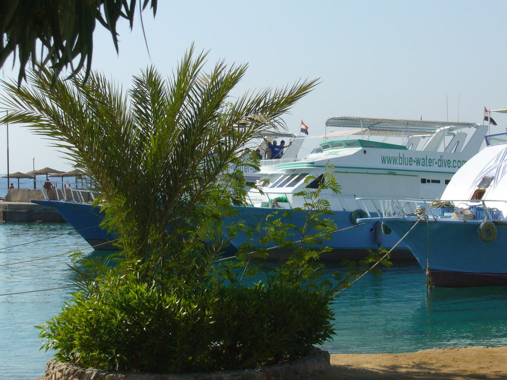 Boote vom Blue Water Dive Ressort