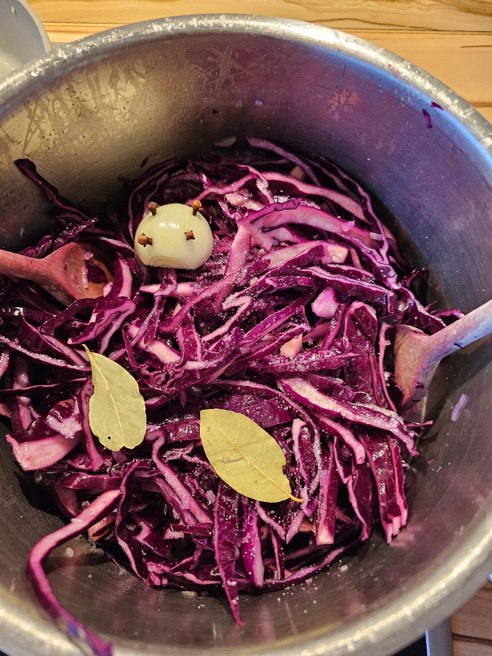 Rotkohl würzen