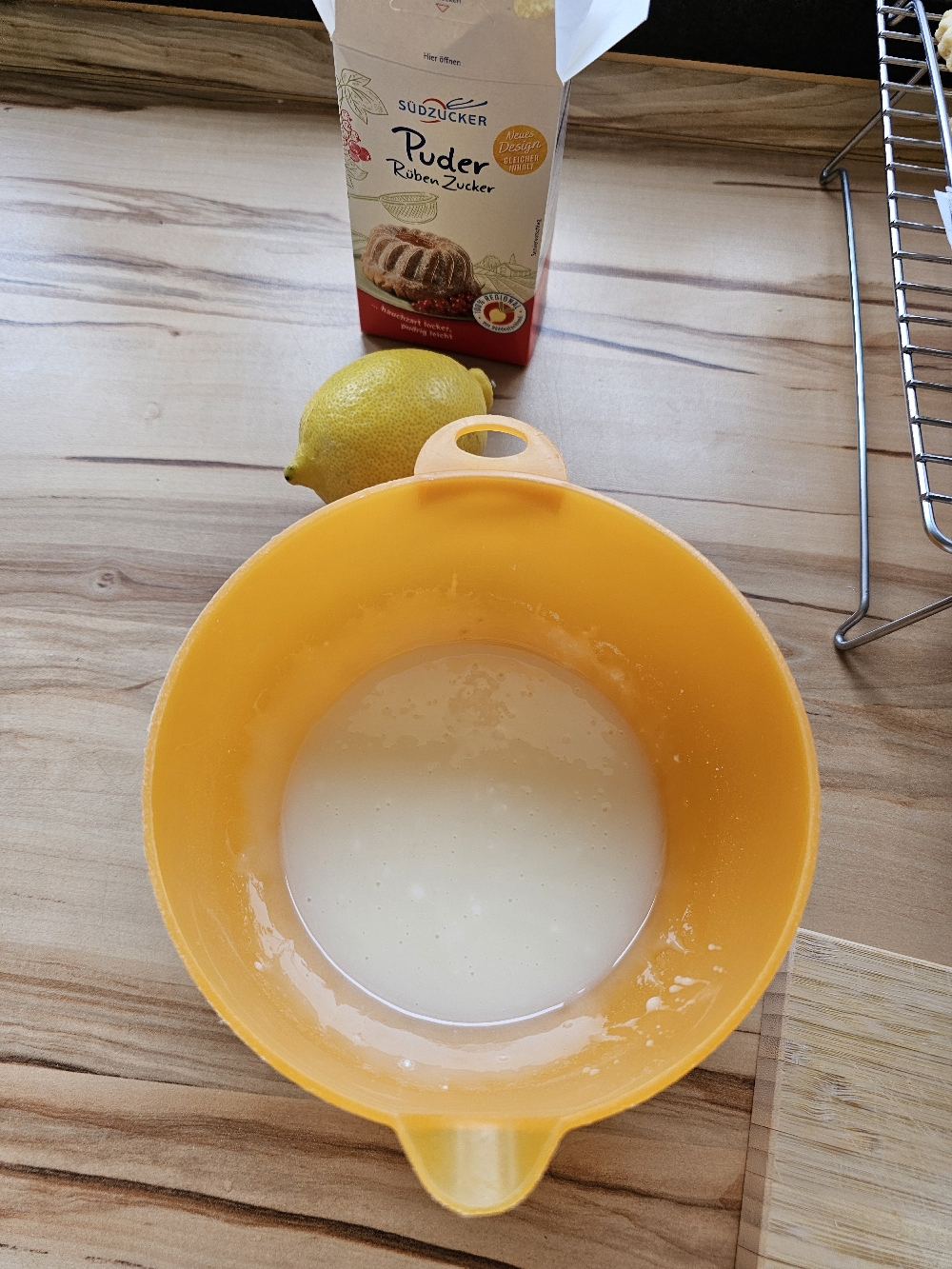 Fertiger Guss für die Hildabrötchen