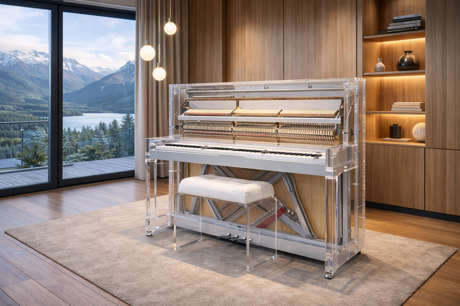Les Pianos Plexiglas