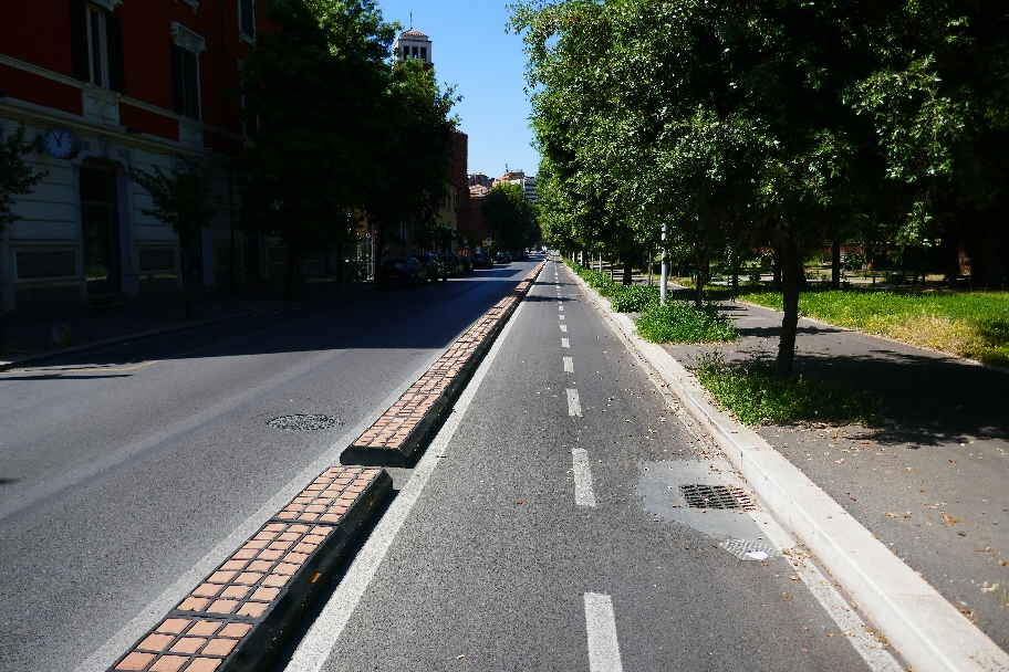 Radweg in Terni