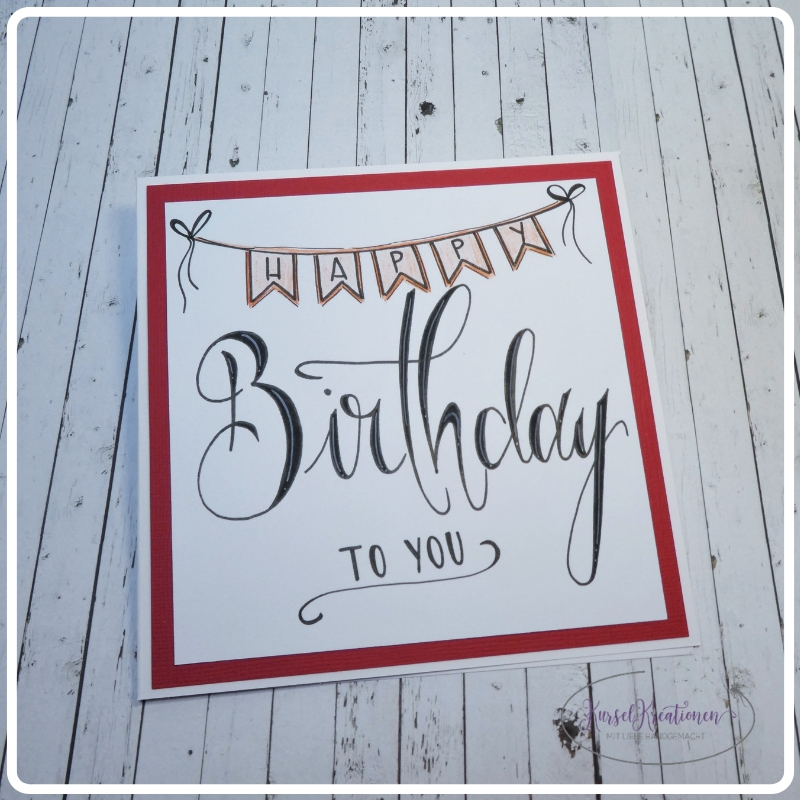 Handlettering Frau Annika Illustration