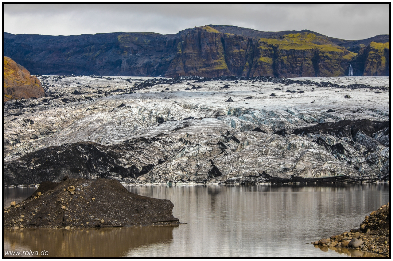 Island #Gletscher Langjökull#Gletscherzunge