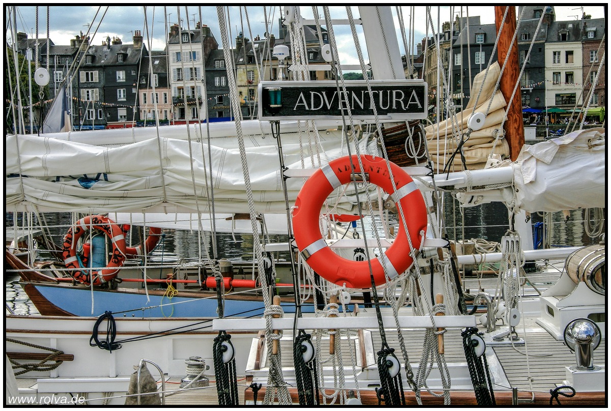 Honfleur#Normandie#Département Calvados#Hafen#Boote