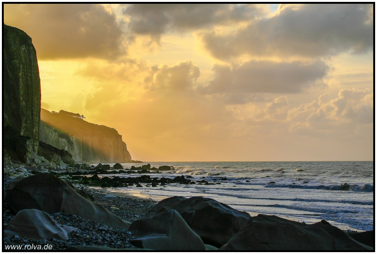 Sonnenuntergnag#Vargeniville sur meer