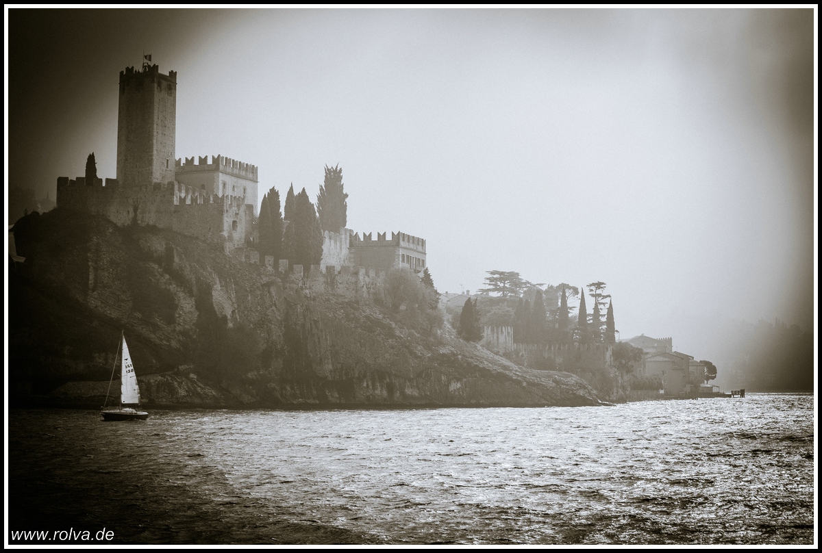 Scaligerburg#Malcesine#Gardasee#sw
