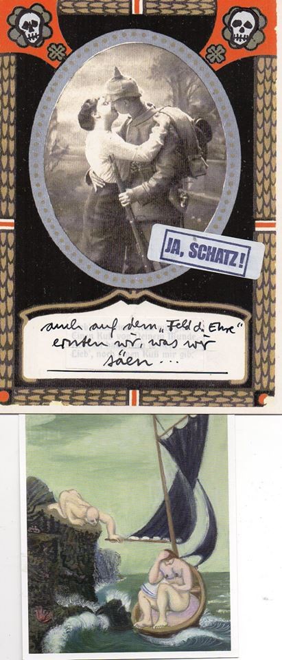 Eingehende MAIL - ART Projekt " WAR " by Reiner Langer   von KUNST KELLER Jörg Seifert , DEUTSCHLAND
