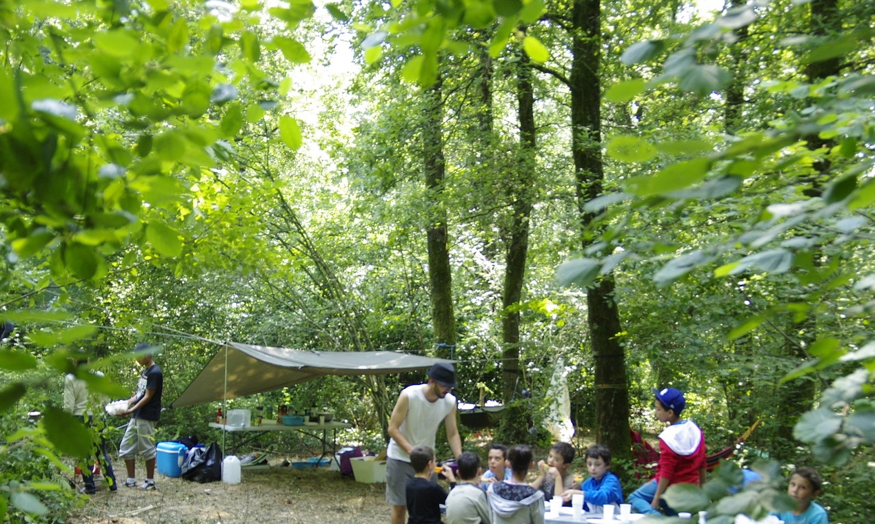 Les Tas De Nature, mini Camp, Morlaàs, Forêt de Lahitau