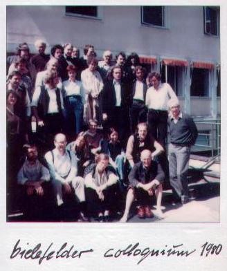 Bielefelder Colloquium 1980 (mit Friederieke Mayröcker u.a,)