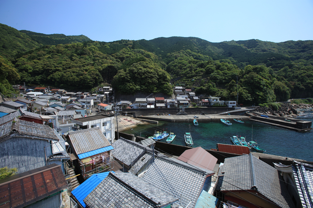 甫母町の景色です。