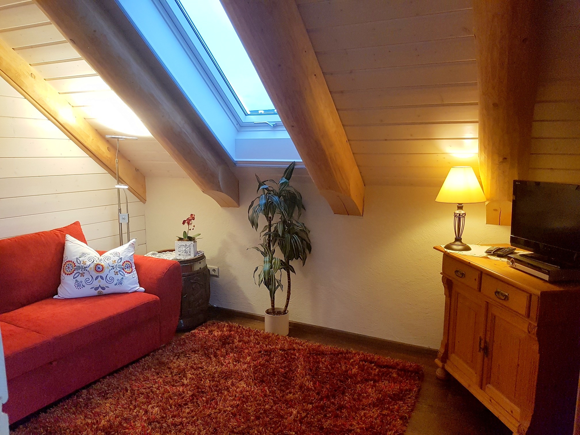 Kanada-Blockhaus Edersee Schlafzimmer 3