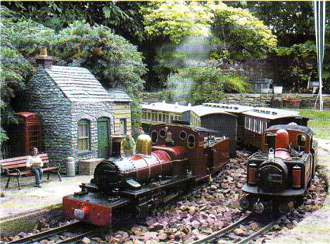 Angel Station - Andy Taylors Garden railway