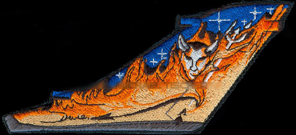 Jagdbombergeschwader 33, Patch Tornado Finne 332 zum 50. Jubiläum Jabog 33, Tornado 45+44