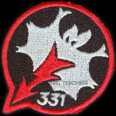 Jagdbombergeschwader 33, Büchel, 331, Mini-(glow in the dark-) Version, 5cm