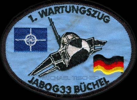Jagdbombergeschwader 33, Büchel, 1. Wartungszug, JaboG 33 Büchel