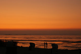 Ein Abend am Strand