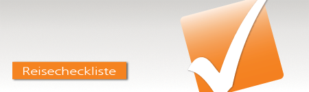 Reisecheckliste Reisebüro Reisecenter Budeus
