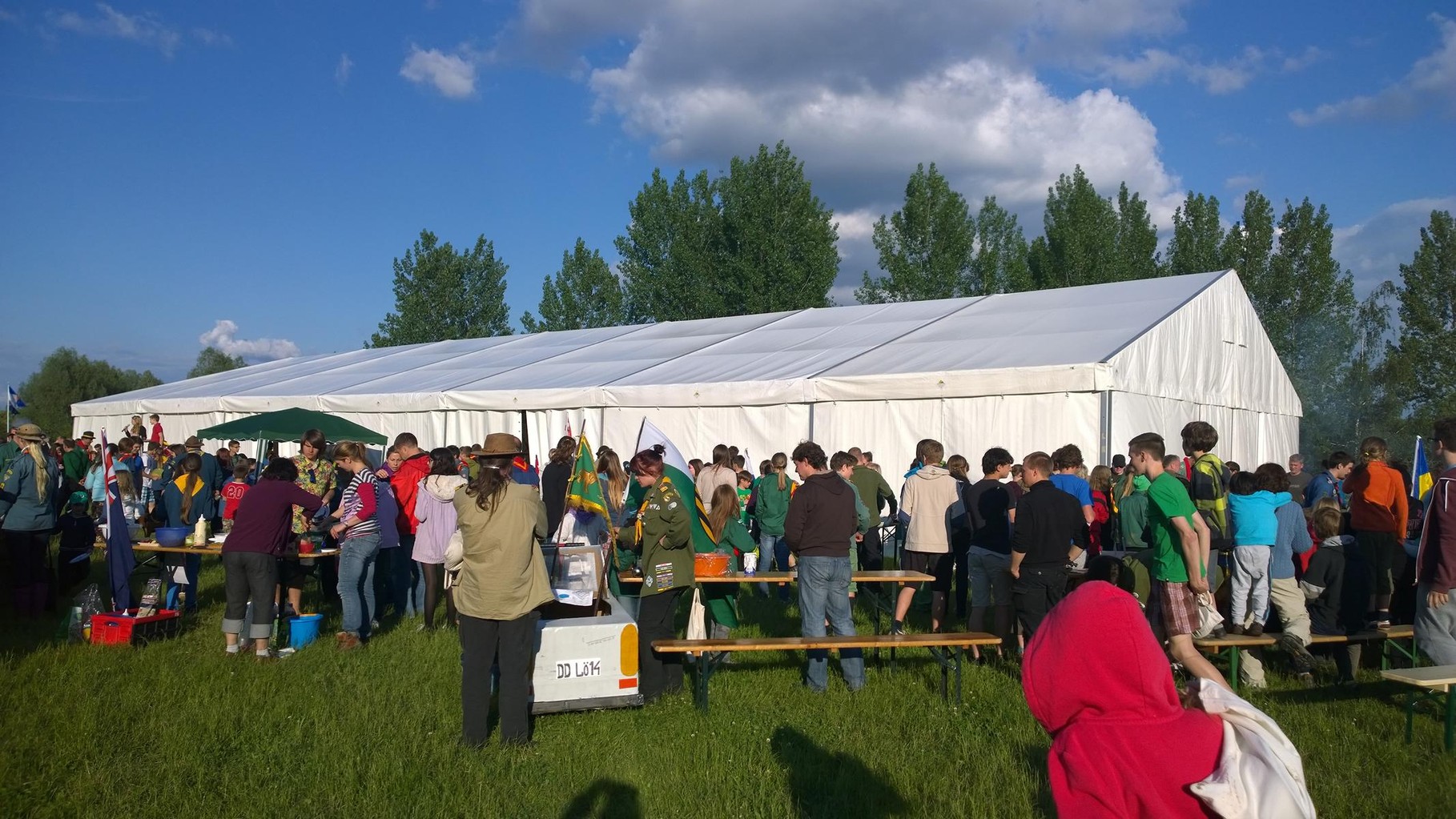 Himmelfahrtslager am Mondsee - Festessen