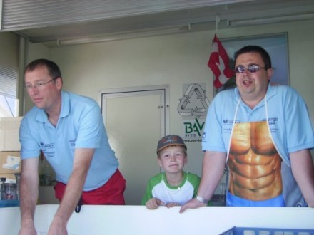 Firma "Eggners Geschirrmobil" und Nachwuchs ;-)