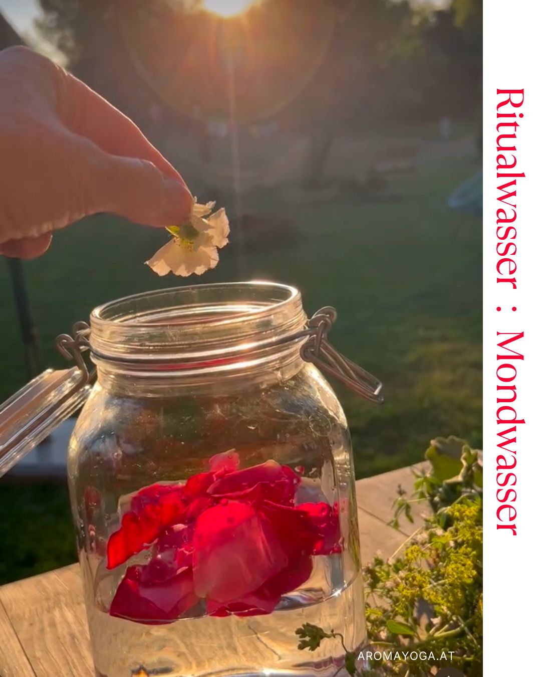 Ritualwasser Mondwasser DIY